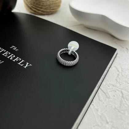 انگشتر زنانه طرح جواهری ژوپینگ، درخشش بی‌نظیر