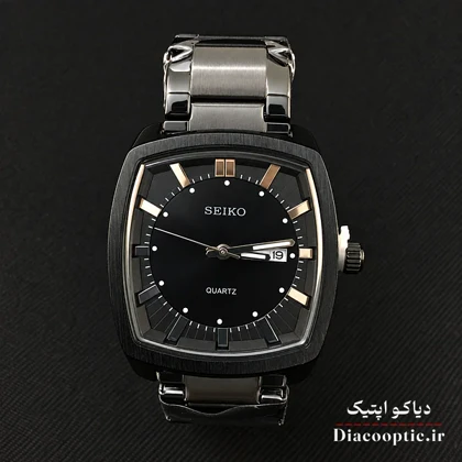 ساعت مچی مردانه برند سیکو مدل DO1328 دو تقویم مربعی