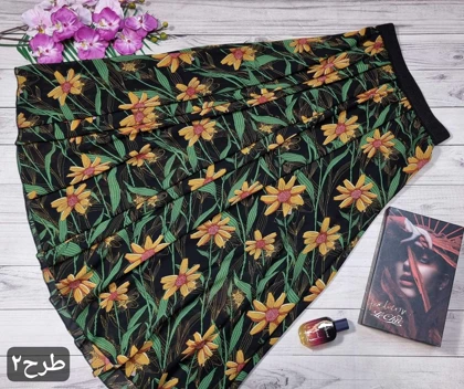 دامن حریر مدل هانا کد 50235
