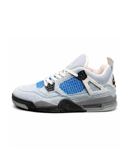 کفش کتانی مردانه مدل جردن4 آبی روشن Jordan 4