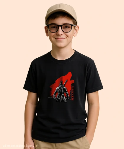 تیشرت بچگانه بازی طرح سکیرو Sekiro