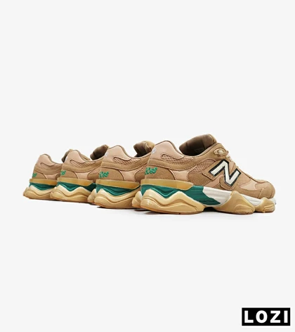 کفش کتانی مردانه قهوه ای سبز NEW BALANCE 9060