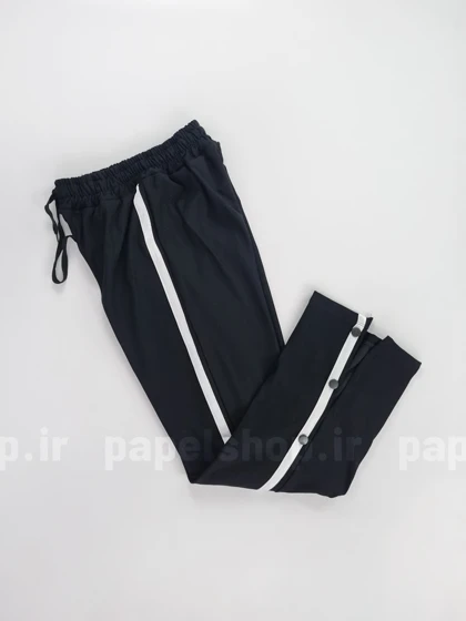شلوار بگ تیپ دورس بغل دکمه چاک‌دار