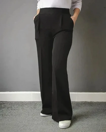 شلوار بگ کرپ کد 30136