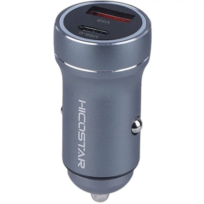 شارژر فندکی فست شارژ هایکو استار HICOSTAR مدل HS-CC22 توان 30 وات