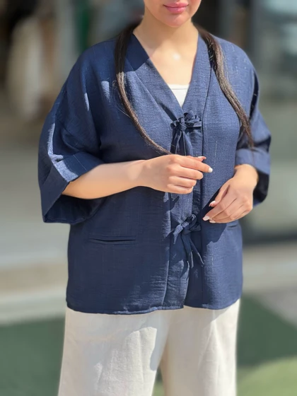 شومیز جلوگرهی کد 845