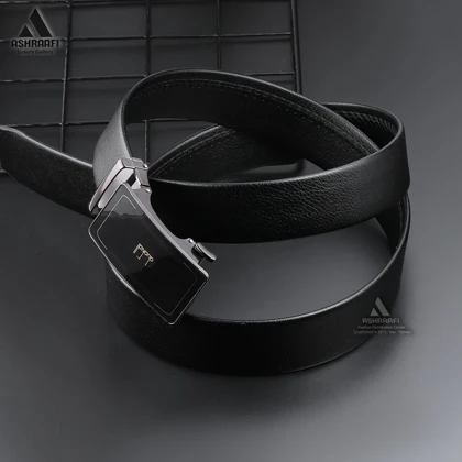 کمربند مردانه Leather Ratchet Belt BL154
