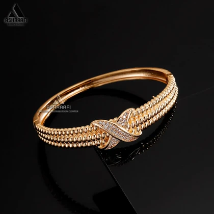 دستبند النگویی طلایی Women Bracelet G1