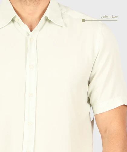 پیراهن مردانه میلانو آستین کوتاه 5460