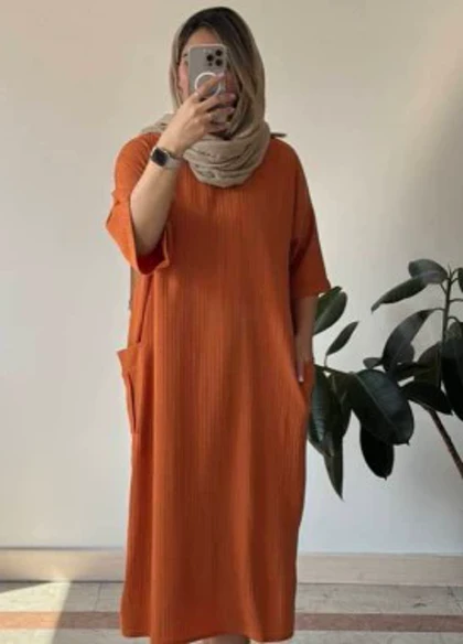 پیراهن مانتویی دلسا 6