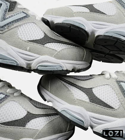 کفش کتانی مردانه و زنانه طوسی خاکستری NEW BALANCE 9060 مدل 7306