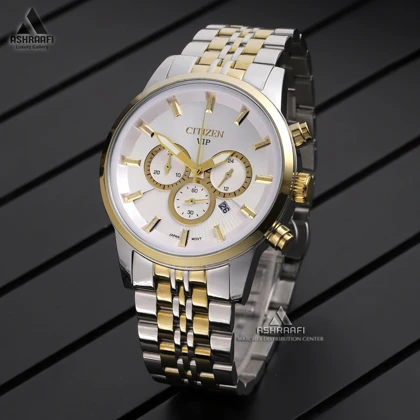 ساعت سیتیزن بند استیل Citizen Vip 6662GW