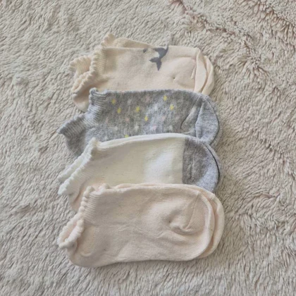 جوراب دخترانه لوپیلو کد Z-NB65 مجموعه 4 عددی