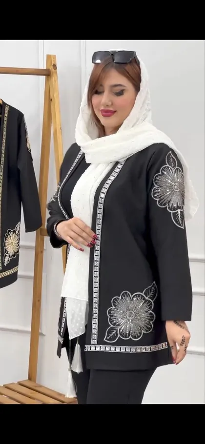 کت مازراتی گلدوزی