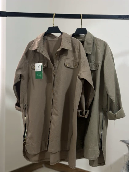 کت کتان بلند 45777