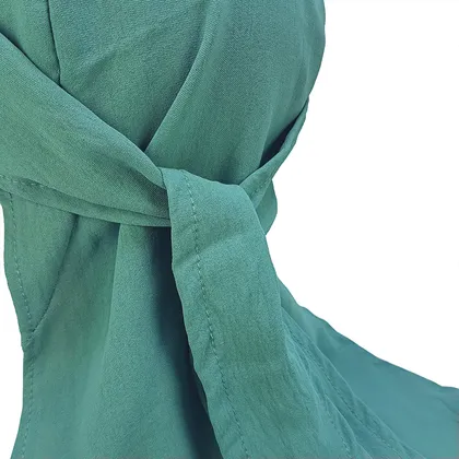 دورگ سر جدید رنگ سبز دریایی مدل عربی