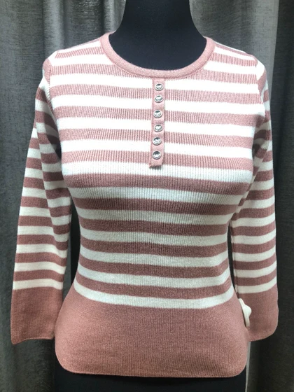 پلیور بافت مدل راه دکمه