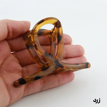 کلیپس دخترانه مدل پیچی خال‌خالی