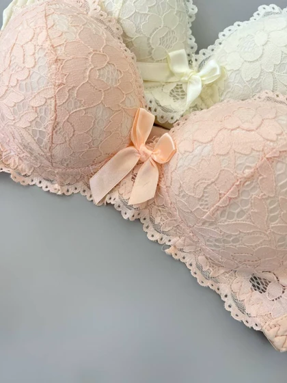 ست سوتین و شورت دانتل کد 3917