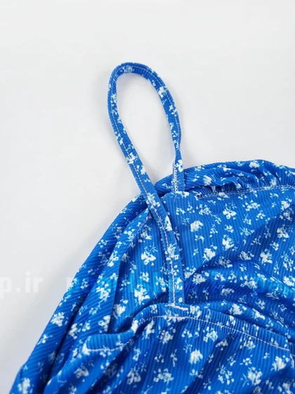 پیراهن مجلسی کنار گتر گل‌دار Shein