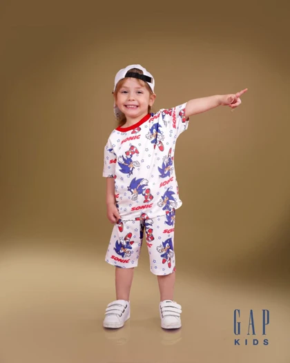 تیشرت شلوارک سونیک GAP