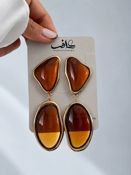 گوشواره شفاف Zara