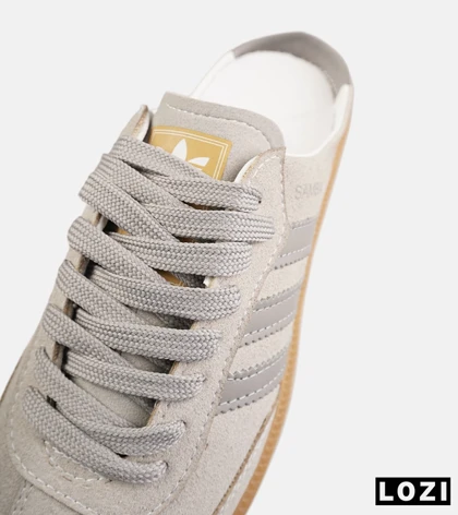 کتانی آدیداس سامبا اسلاید طوسی مردانه و زنانه مدل 9197 Adidas Samba