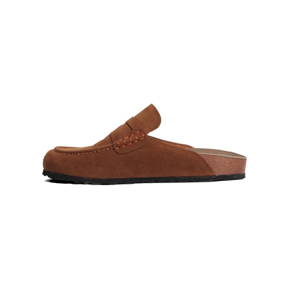 صندل جلوبسته pull & bear عسلی کد 2391