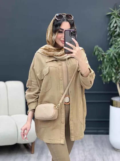 مانتو چهار جیب مهلا