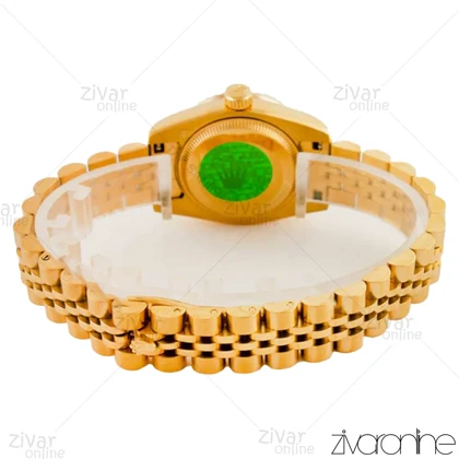 ساعت رولکس دیت جاست زنانه تمام طلایی اسمال 104519