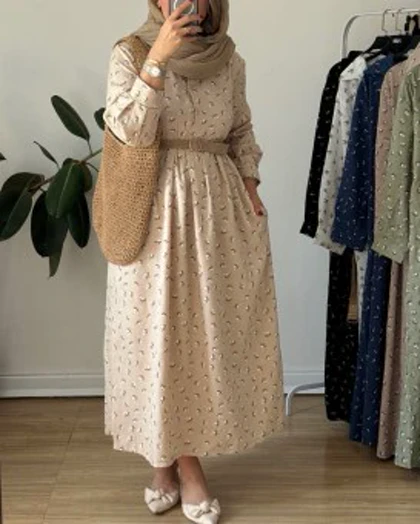 پیراهن مانتویی بابونه6