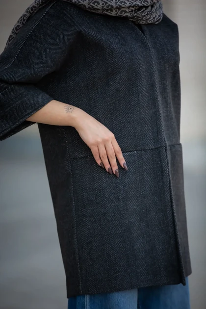 پالتو فوتر جناقی نگار