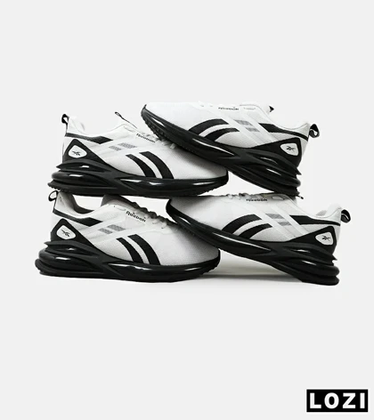 کفش کتانی مردانه و زنانه سفید مشکی Reebok