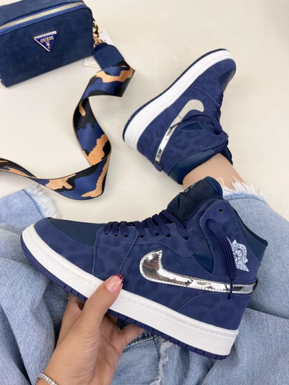 کتانی ونس زنانه نیو ایر جردن وان پانتر نایک NIKE AIR JORDAN Panter کد 1749دختر طهرونی