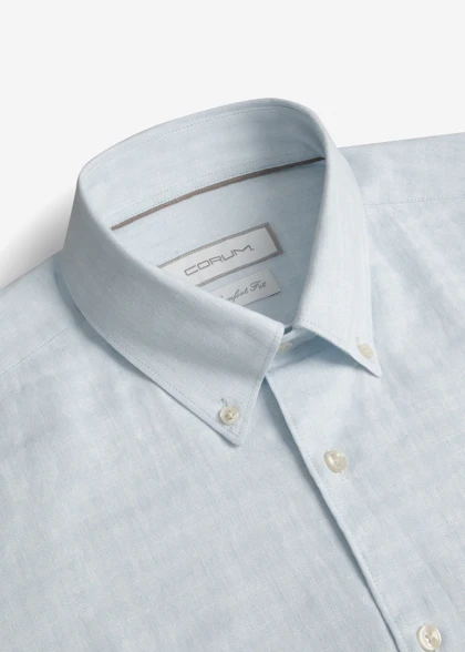 پیراهن طرح دار لینن 2510134