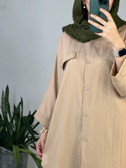 مانتو دکمه دار برکه 6