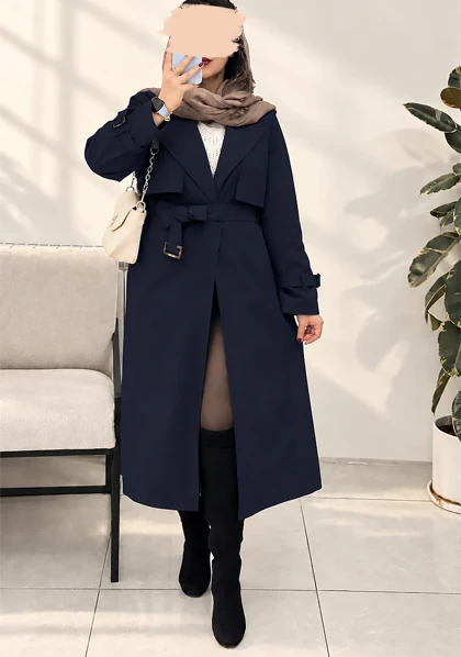 ترنچ کت آستردار ساتیا