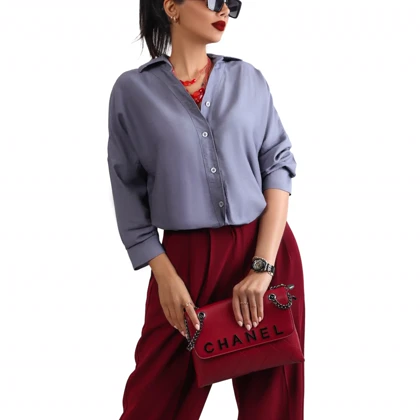 شومیز ساده زنانه مدل تیدا کد 1040