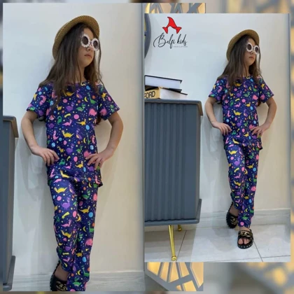 تیشرت شلوار مدل دایناسور