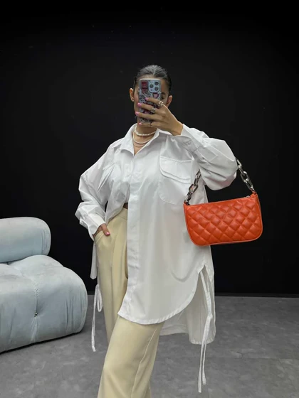 شومیز جیب دوبل
