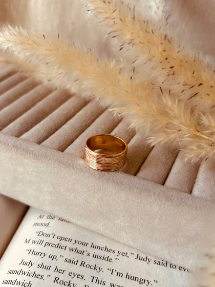 انگشتر رینگ تراش خورده ژوپینگ M76