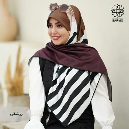 روسری ابریشم کجراه دریا