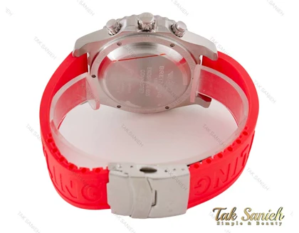 ساعت برایتلینگ مردانه پروفشنال دوزمانه قرمز Breitling-3951-G