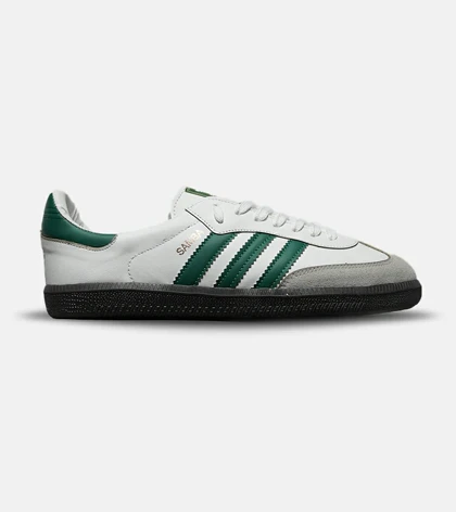 کفش کتانی مردانه و زنانه سامبا سفید سبز ADIDAS Samba مدل 7261