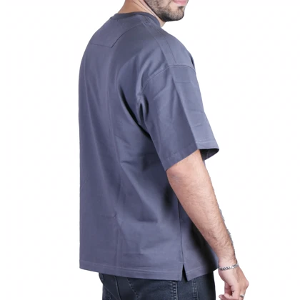 تیشرت یقه گرد ساده آزاد