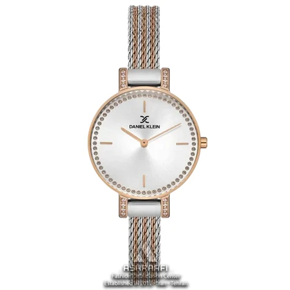 ساعت دنیل کلین صفحه نقره ای Daniel Klein DK.1.12908-4