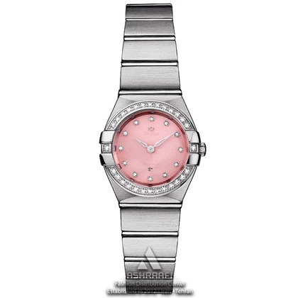 ساعت امگا کانسلیشن صورتی Omega Constellation SPd2