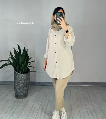 مانتو مداد رنگی تابان 1