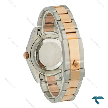 ساعت رولکس مردانه دورنگ رزگلد ویمبلدن اتوماتیک Rolex-8255-G