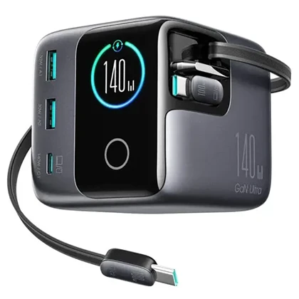 شارژر رومیزی هوشمند جویروم مدل JR-TRD01 توان 140 وات با نمایشگر